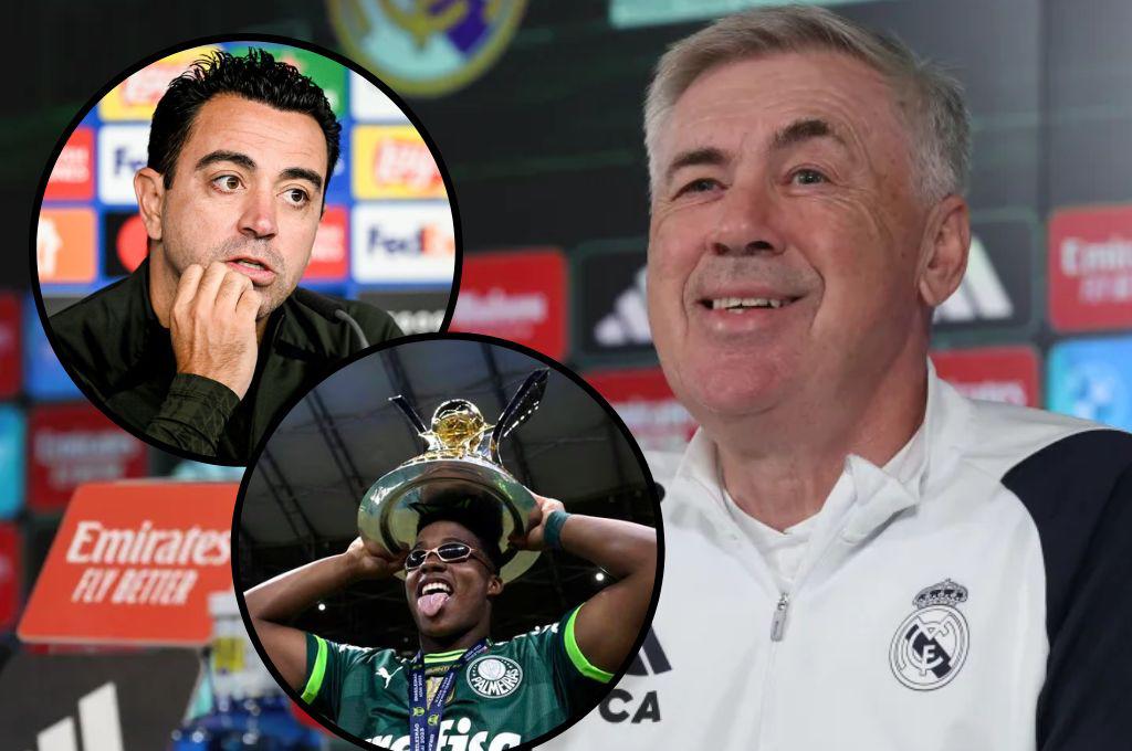 Carlo Ancelotti envía inesperado mensaje a Xavi ante la mala racha que vive Barcelona y el consejo a Endrick