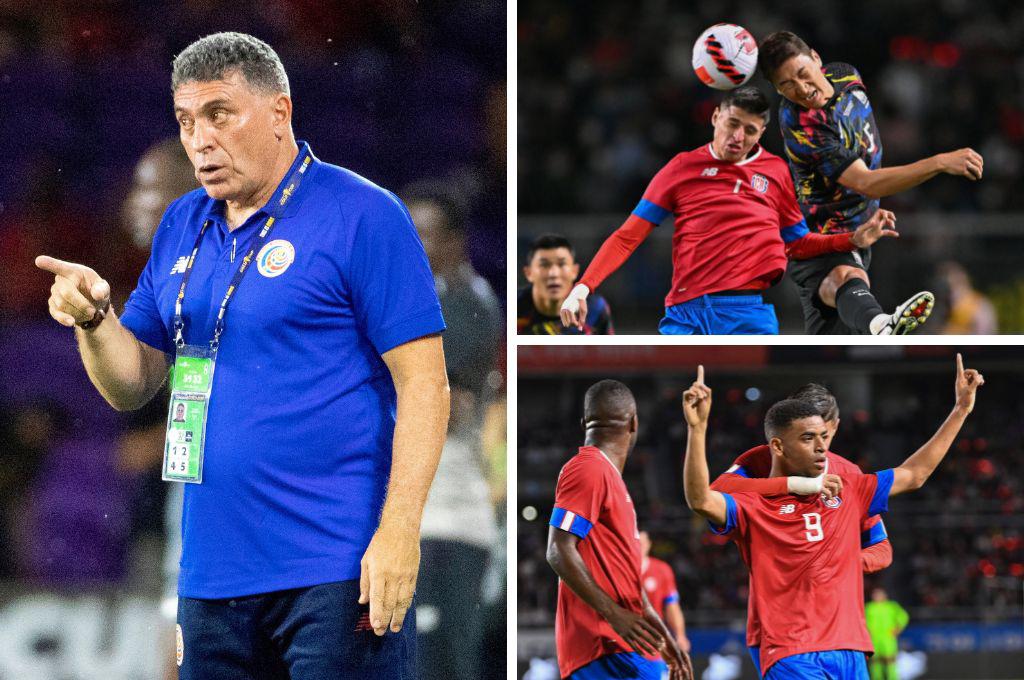 Luis Fernando Suárez está satisfecho por el desempeño de Costa Rica ante Corea del Sur