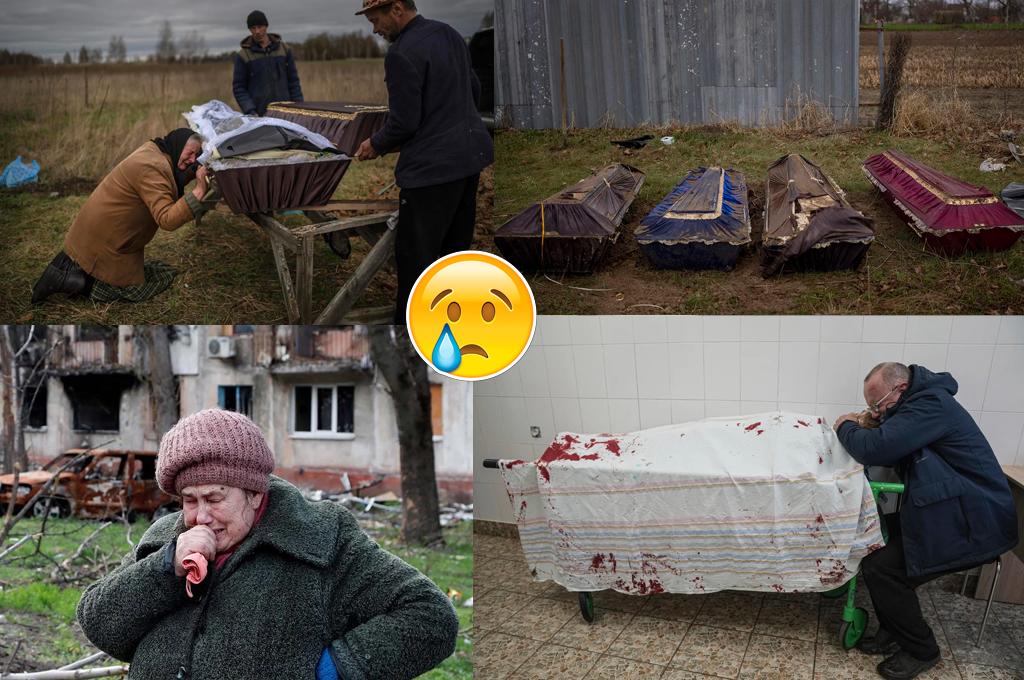 Guerra Rusia-Ucrania: Las fotos más tristes y escalofriantes de la invasión rusa en territorio ucraniano