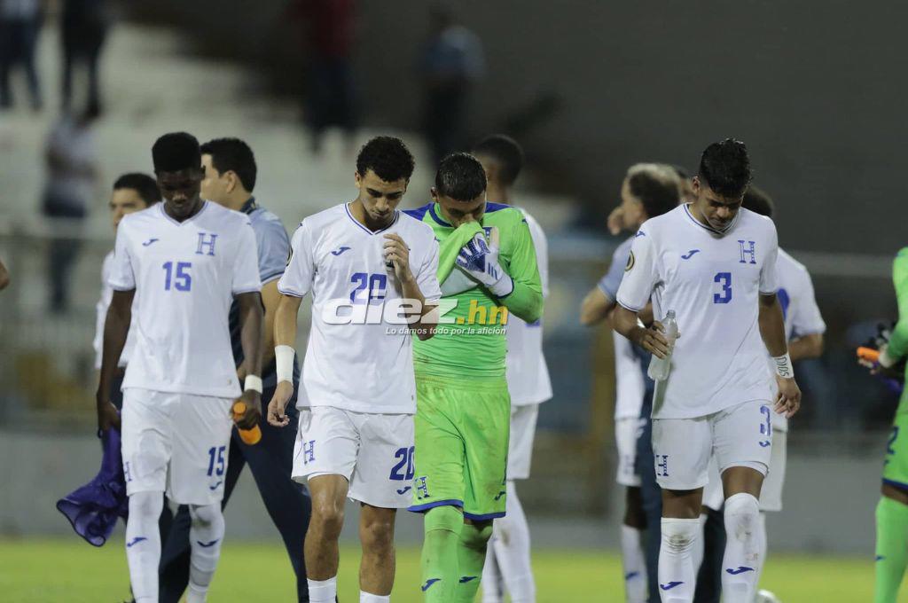 No se vio en TV: Las duras imágenes de los jugadores de Honduras, Luis Alvarado destrozado y el gesto de los estadounidenses