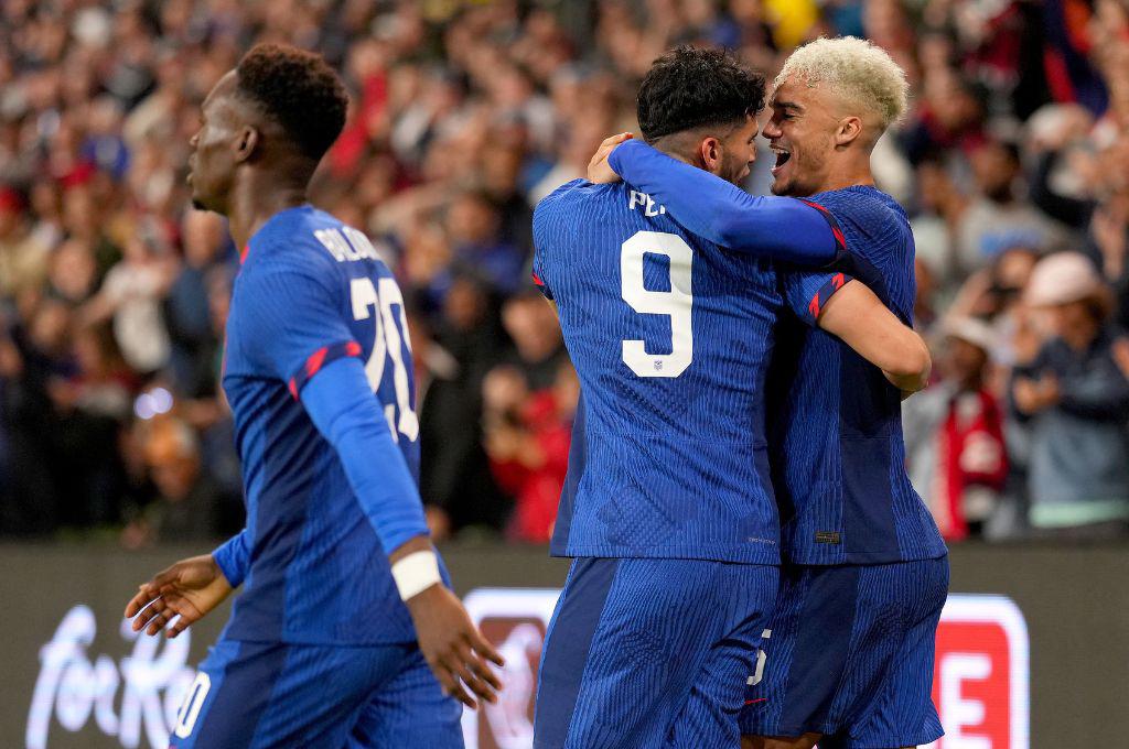 Estados Unidos goleó a Trinidad y Tobago en la ida de los cuartos de final de la Liga de Naciones y pone un pie en la Copa América