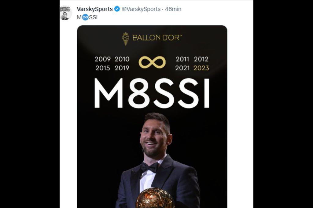 “Messi tiene más Balones de Oros que Brasil”, “leyenda”, “Infint8”: Las portadas internacionales se rinden ante el mejor del mundo