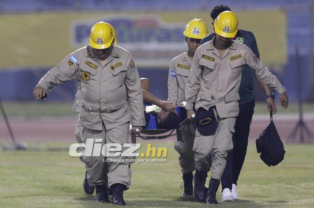 No se vio en TV: El sufrimiento de Mario Martínez, la frustración en Real España y la fiesta de los Potros en el Olímpico