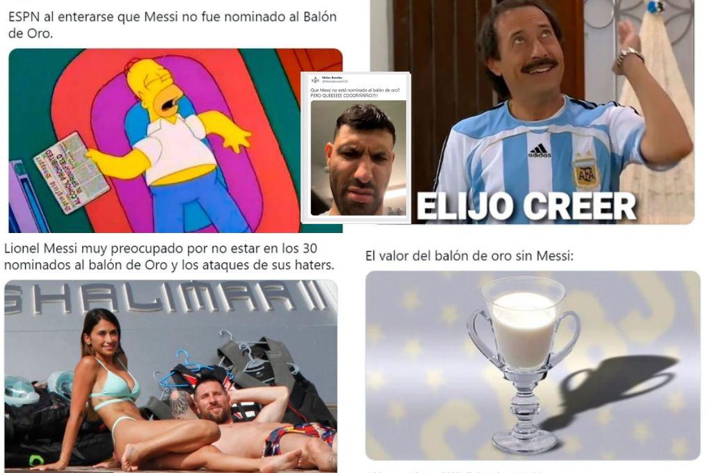 Para reír: Los jocosos memes que dejó la no nominación de Messi al Balón de Oro 2022; No perdonan a los franceses