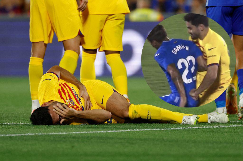 La fuerte discusión de Xavi con el árbitro y exjugador del Barcelona y el polémico penal no pitado; Choco Lozano debutó con Getafe
