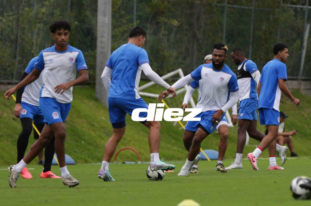 Así fue el primer entrenamiento de Eduardo Espinel con el Olimpia: Alberth Elis presente y varias ausencias
