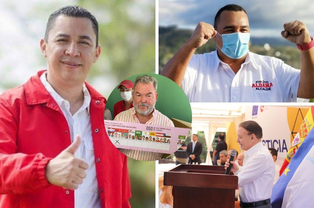 ¿Qué candidatos ganaron las alcaldías en las principales ciudades de Honduras?