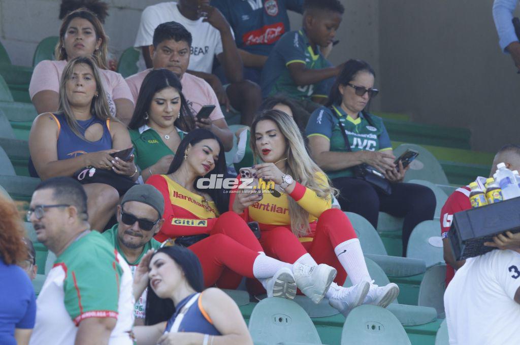 No se vio en TV: Las bellas mujeres en el Yankel, la tristeza de los jugadores del Olimpia y eufórico festejo de Marathón