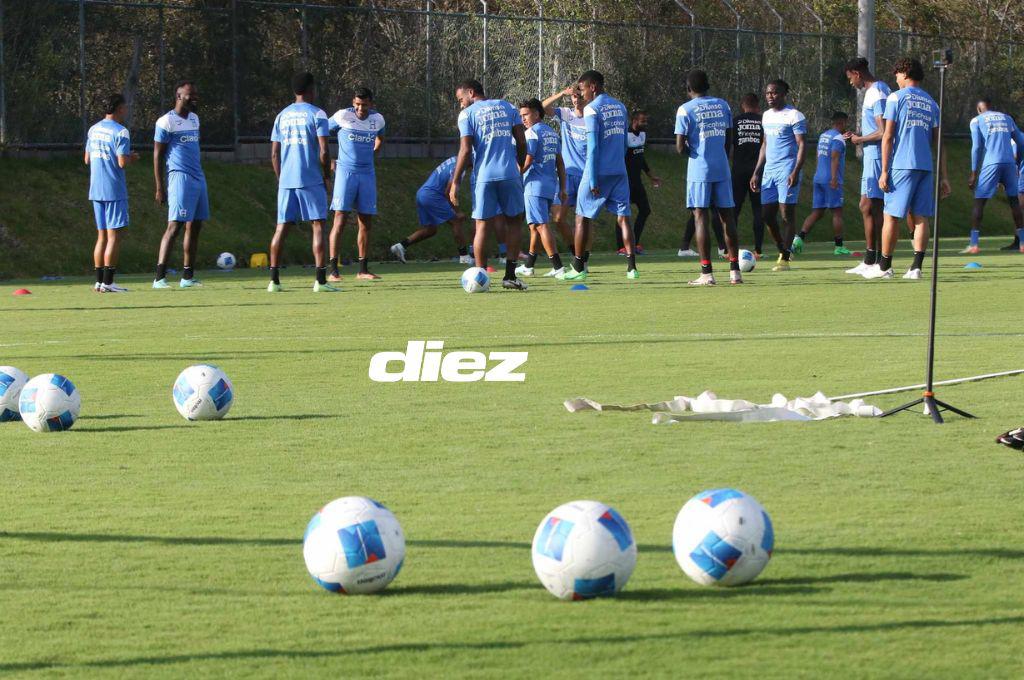 Así fue el segundo entreno de la Selección de Honduras que se prepara para buscar la clasificación a la Copa Oro 2025