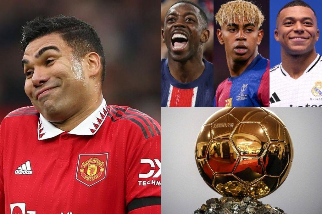 Ni Yamal, ni Dembelé, ni Mbappé: la sorpresiva elección de Casemiro para ganar el Balón de Oro: Es el más completo de todos