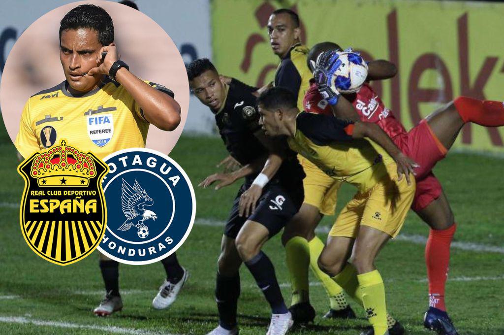 Said Martínez, el elegido para impartir justicia en el clásico Real España vs Motagua ¿quiénes son los demás designados?
