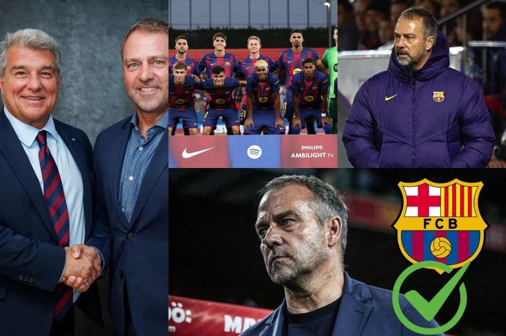 Flick sacude al Barcelona y amenaza a Laporta con no renovar: las exigencias que pone Hansi para seguir al mando