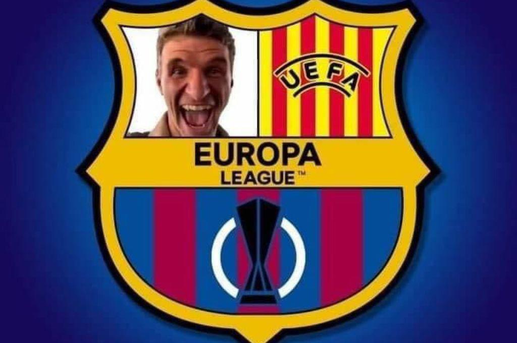 Los memes más divertidos sobre el Barcelona a la Europa League y la eliminación del Atlético de Madrid de torneos europeos