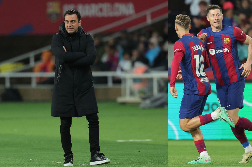 “Lewandowski ya es historia; la decisión va por ahí”: las palabras de Xavi tras el triunfo del Barcelona ante Valencia