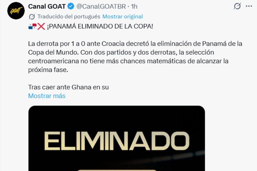 No saben ganar Prensa reacciona tras la eliminación del Mundial del Panamá