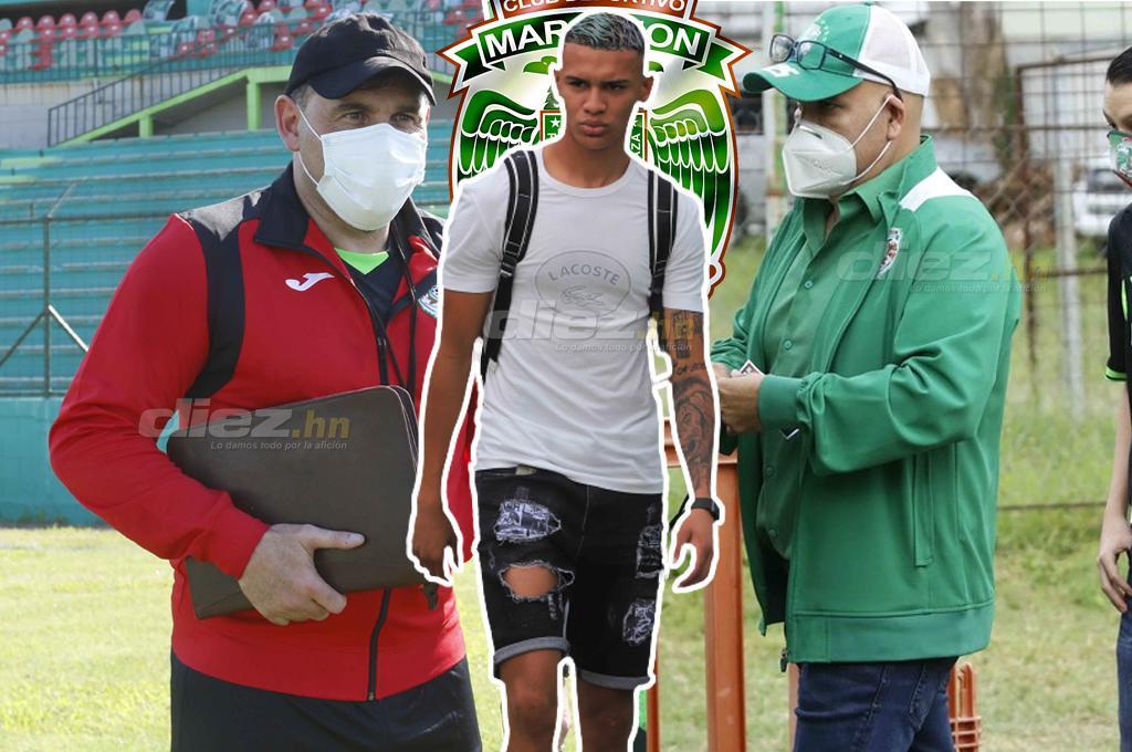 Marathón le pone punto final al tema Kervin Arriaga; le buscan equipo en el extranjero o cumplirá su contrato hasta junio