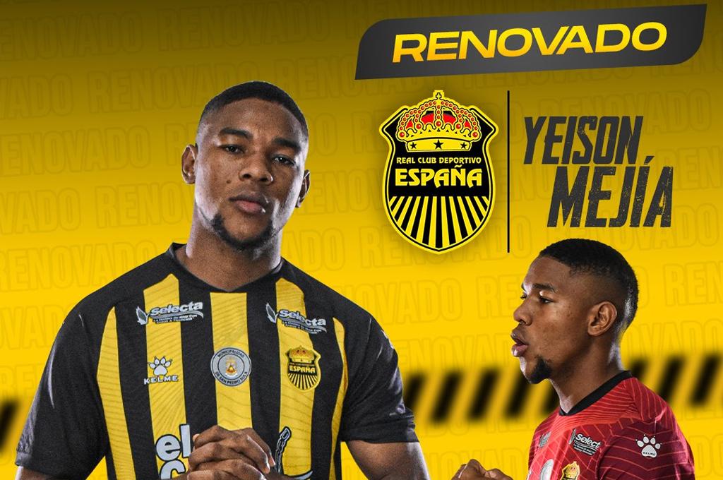 Se acaba la novela: ¡Yeison Mejía finalmente renueva contrato y se queda en el Real España para el 2023!