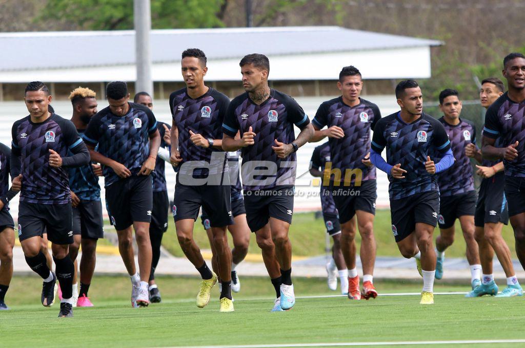 Visita de lujo, las órdenes de Pedro Troglio y las apuestas de Menjívar; así entrenó el Olimpia previo a la final ante Olancho