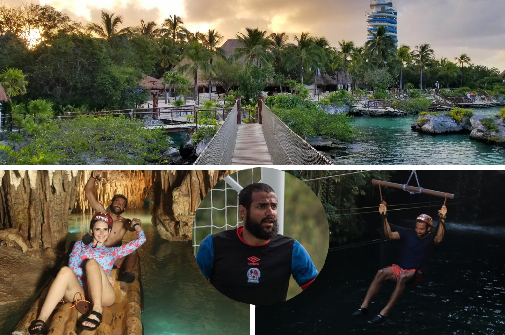 Adrenalina y amor: Así fueron las vacaciones de luna de miel de Edrick Menjívar, portero del Olimpia