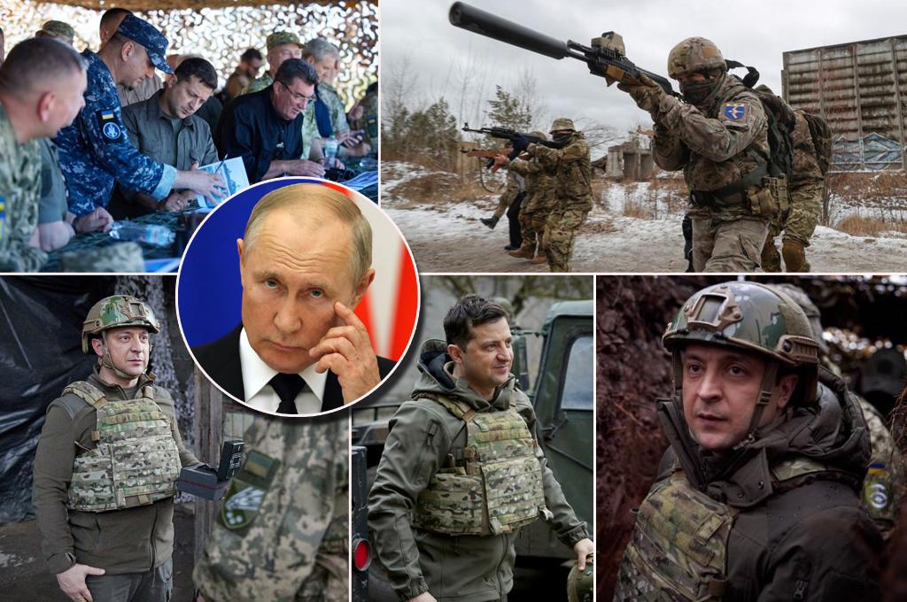 ¿Se fue a la guerra? Toda la verdad sobre las fotos del presidente de Ucrania vestido de militar mientras Rusia ataca