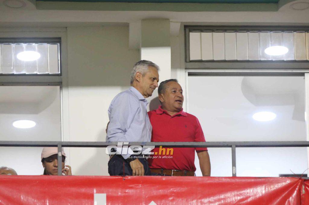 El festejo ‘tiktokero’ de Chirinos, el problema que pasó entre Najar y Auzmendi y la visita de Rueda en el Olimpia-Motagua