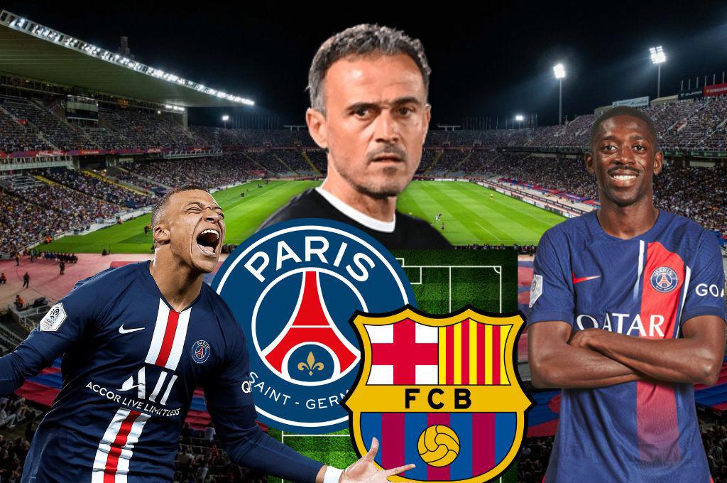 Luis Enrique tiene armas secretas: la explosiva alineación del PSG para remontar al Barcelona con Mbappé al frente