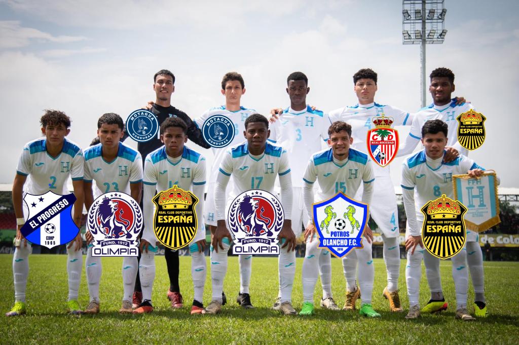 Conoce los 21 jugadores de Honduras que están a un partido de clasificar al Mundial Sub-20: ¿quiénes son y dónde juegan?
