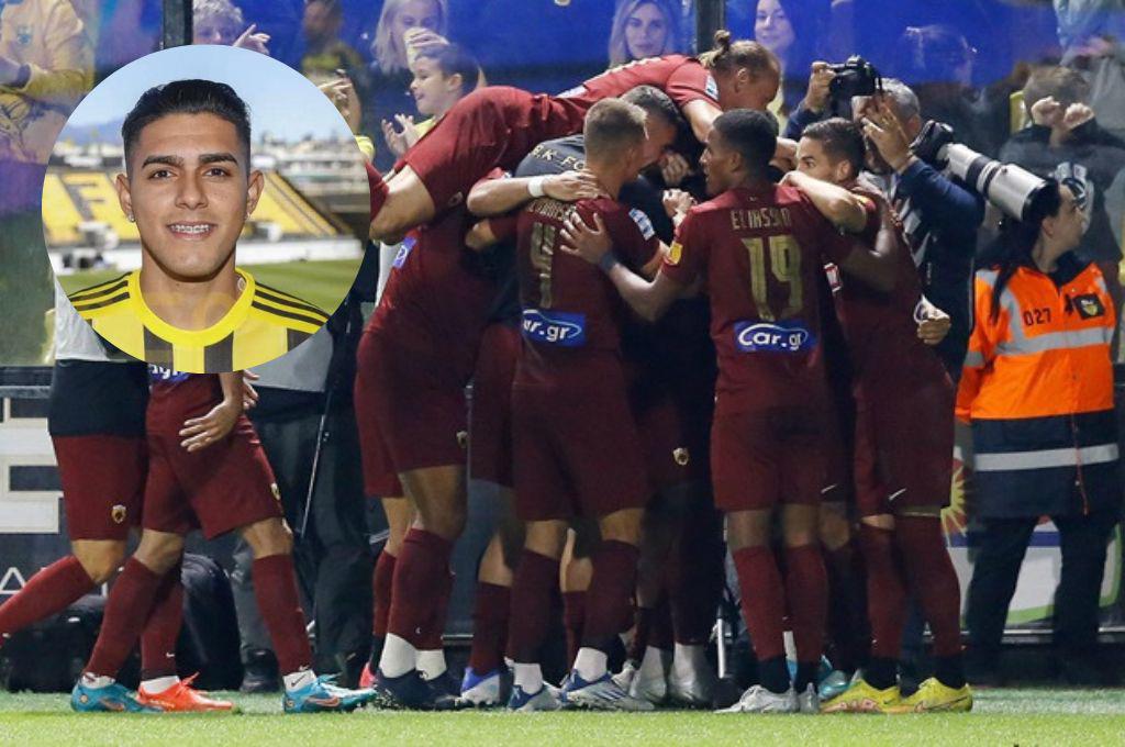 Con Luis Palma, el Aris cae ante el AEK Atenas y suman una nueva derrota en la primera división de Grecia