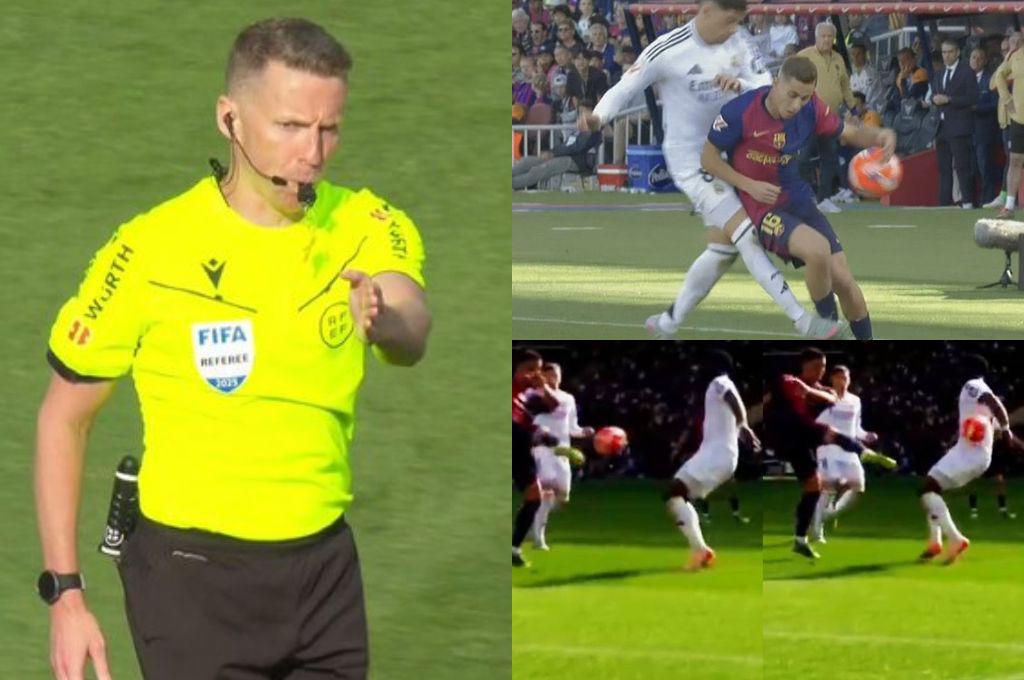 Polémica Barcelona-Real Madrid: La verdad es que no me había dado cuenta que la toqué con la mano, pero era mano...