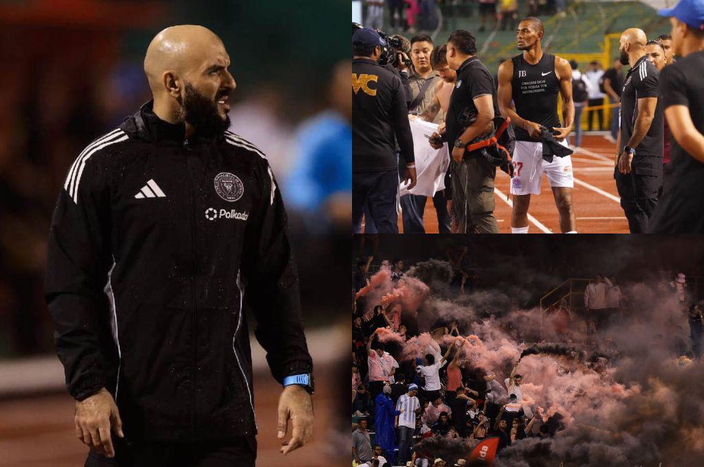 El gesto de la afición de Honduras con Yassine Cheuko, guardaespalda de Messi ¿Tuvo problemas?