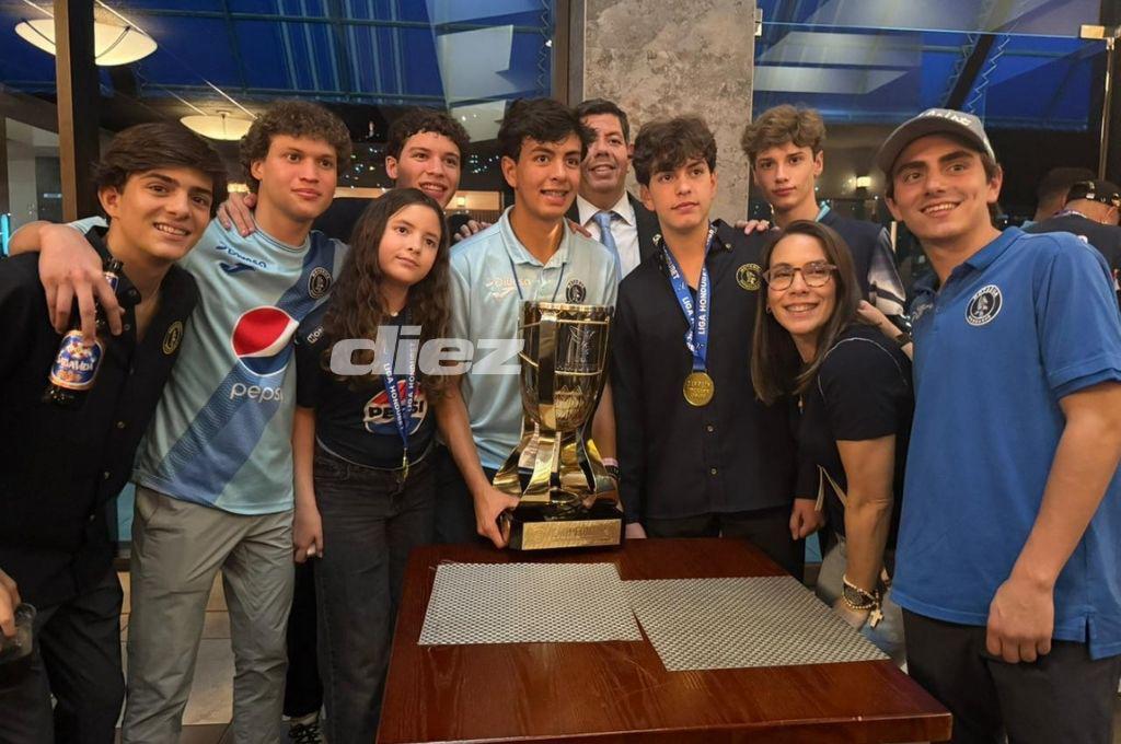 Así fue la celebración íntima de Motagua tras conquistar la copa 20 ante Marathón