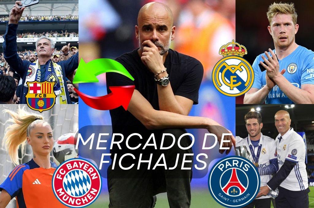 Ex del Real Madrid a Turquía, Mourinho apuesta todo por un jugador del Barcelona y Guardiola recibe doble golpe de Arabia