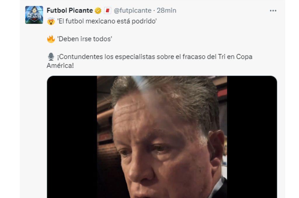 ”Fracaso monumental”: David Faitelson y Prensa mexicana no perdonan al tri tras quedar fuera de la Copa América