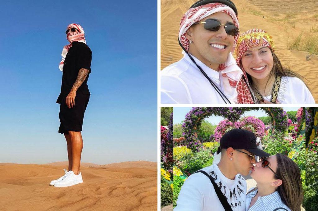 ¡De lujo! Así son las vacaciones del hondureño Luis Palma y su bella esposa tras coronarse campeón en Grecia