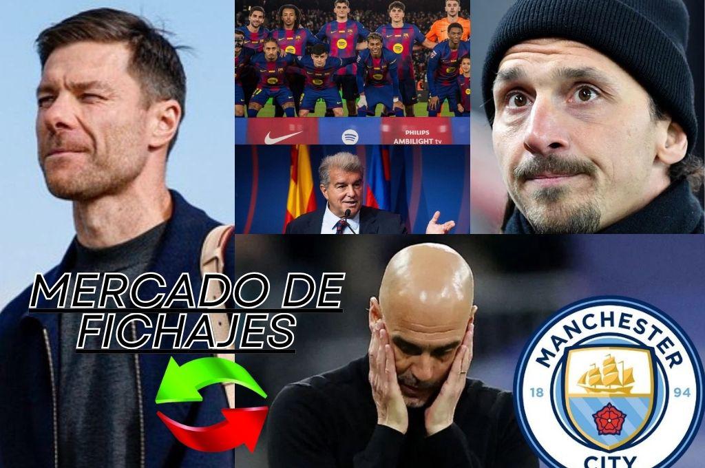 Fichajes Europa: Xabi Alonso lo echó del Real Madrid, Guardiola confirma que se irá del City y el hijo de Zlatan ficha con grande