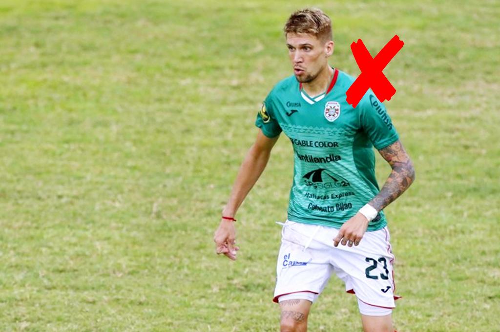 ¡Sorpresa! El uruguayo Mathías Techera rescinde contrato con el Marathón y se une a las bajas del club para el Clausura-2022