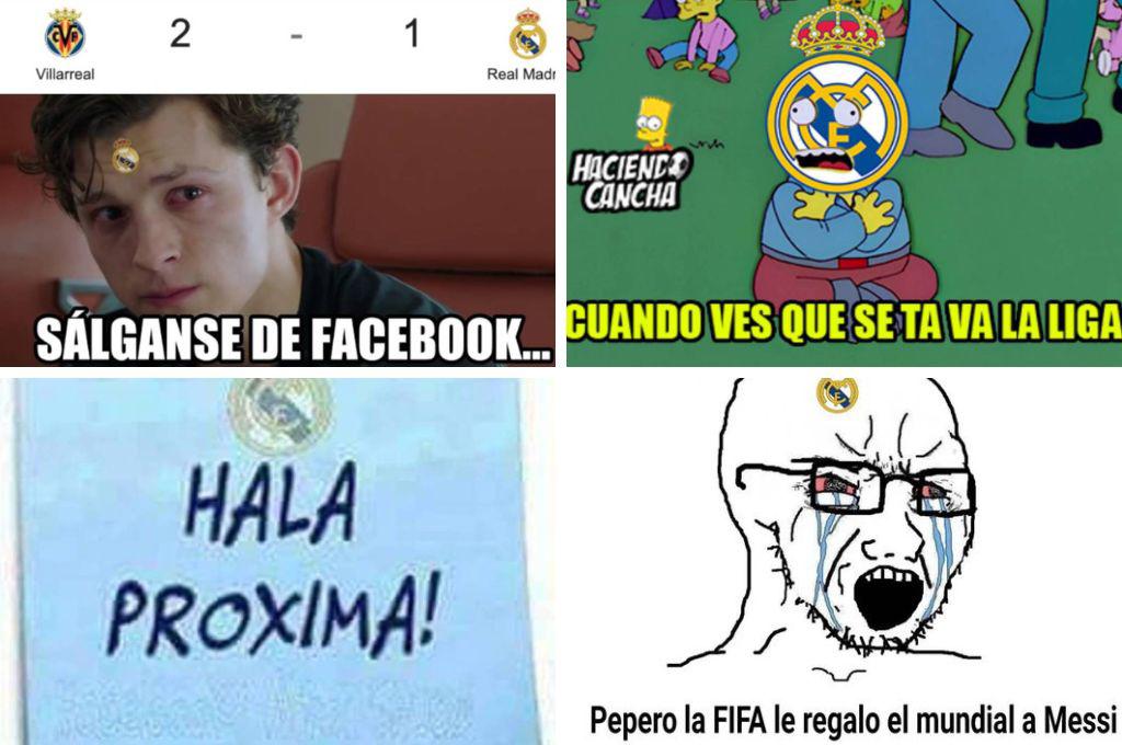 Memes: Así se burlan del Real Madrid tras la derrota ante el Villarreal en la Liga de España