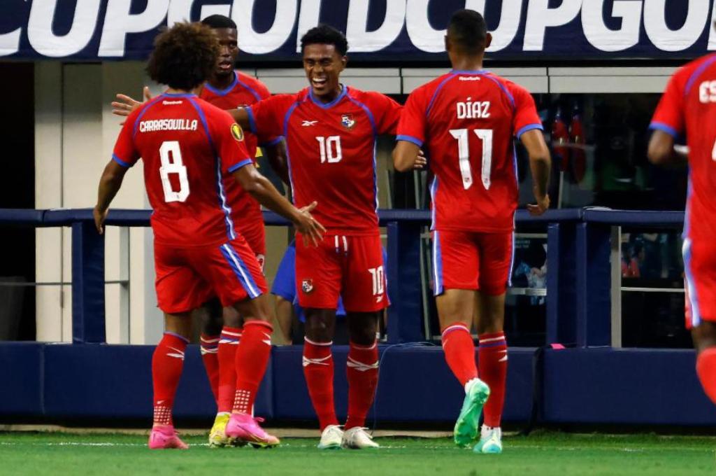 10 goles y 10 puntos acumula Panamá en la Copa Oro 2023 tras su clasificación a semifinales.