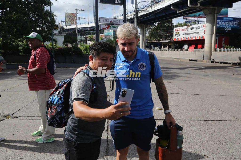 ¿Quiénes viajaron? Así fue la salida del Motagua de Diego Vázquez rumbo a Olancho para disputar el repechaje