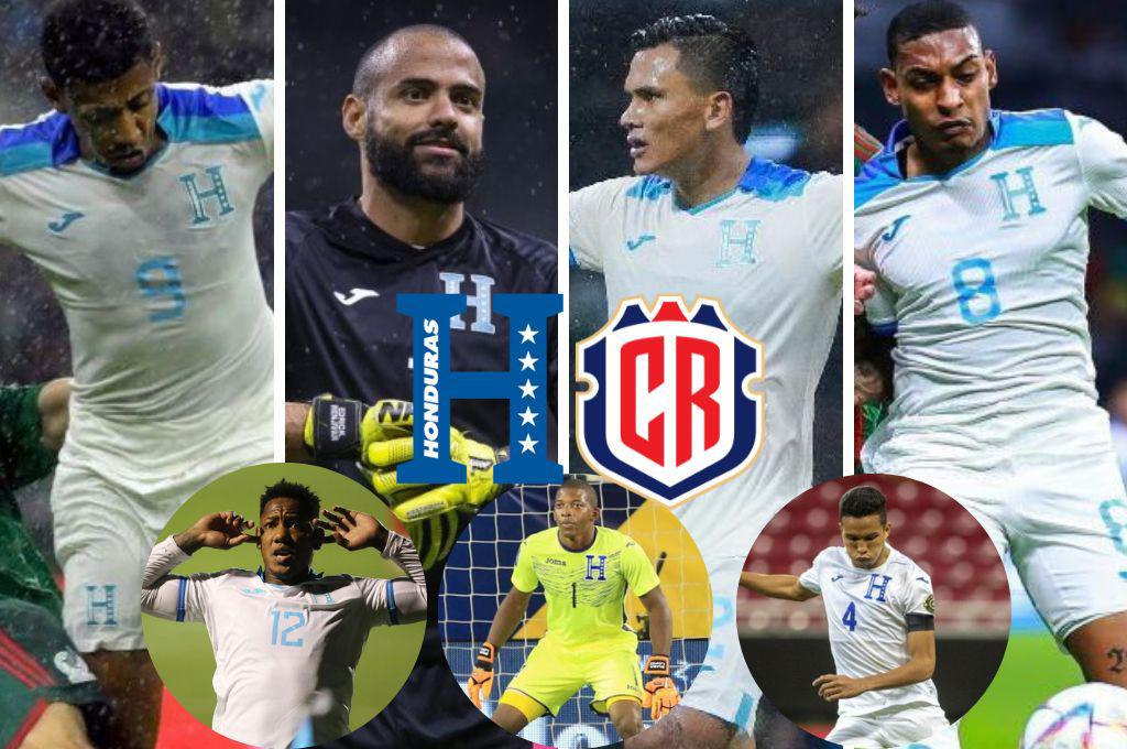 Las opciones de Reinaldo Rueda en la Selección de Honduras para reemplazar a cuatro jugadores claves ante Costa Rica