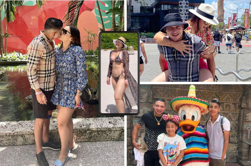 Alejado del fútbol, pero muy enamorado: Así pasa las vacaciones Emilio Izaguirre junto a su bella esposa en Estados Unidos