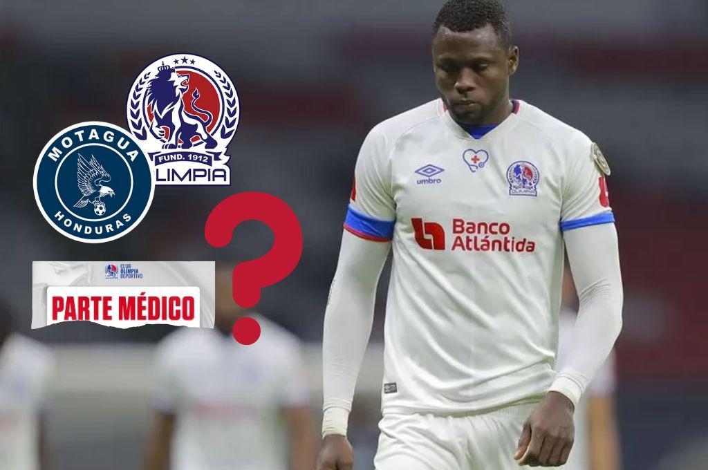 Informe médico confirma el diagnóstico de la lesión sufrida por Yustin Arboleda ¿se pierde la final ante Motagua?