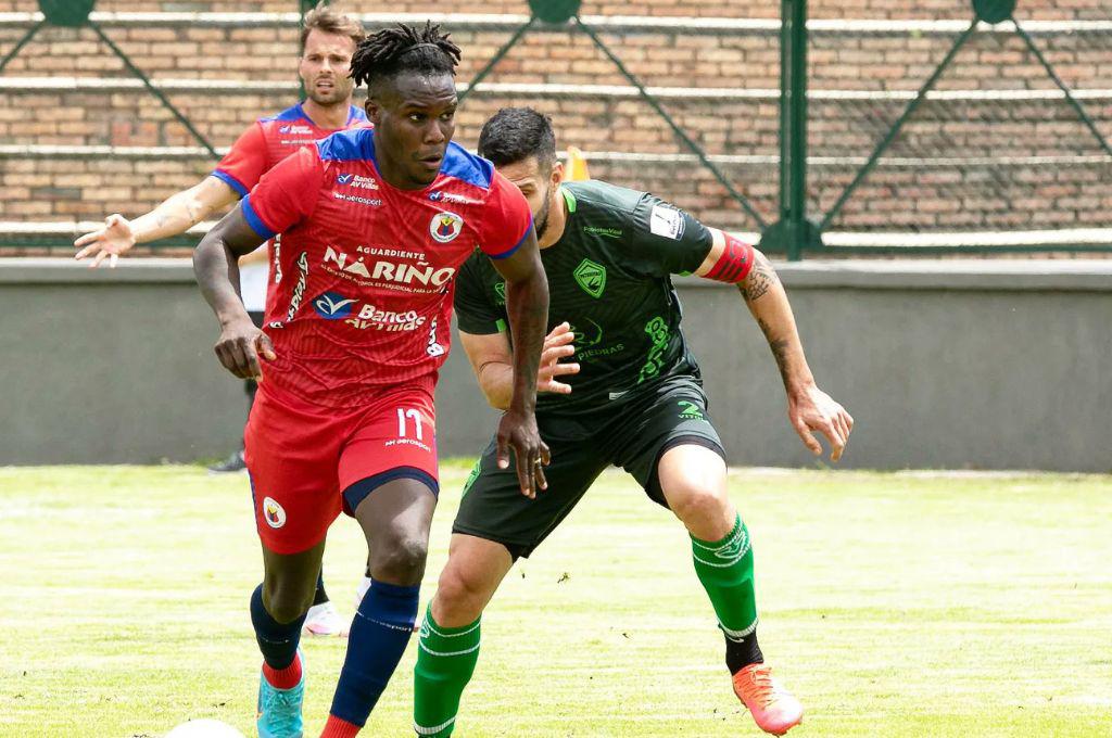 Rubilio Castillo debuta con el Deportivo Pasto de Colombia en partido amistoso de pretemporada