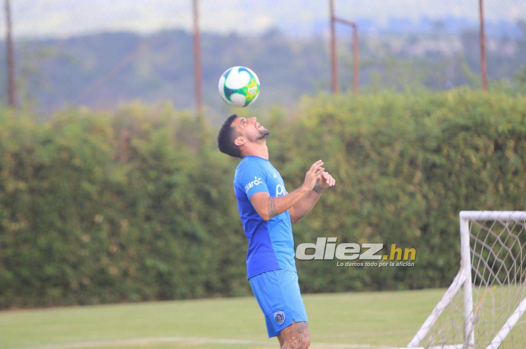 Olimpia, su próxima víctima: Auzmendi cargó la pistola para ‘matar’ al León y la calidad de Campana en el entreno de Motagua
