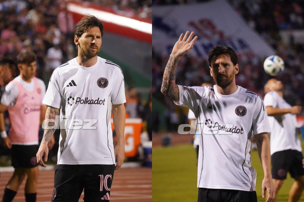 Messi anotó e hizo magia en el Olímpico: el gran gesto del argentino y los jugadores del Olimpia que ‘insistieron’ por su camisa