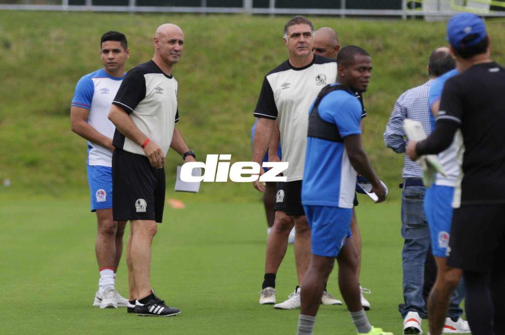 Así fue el primer entrenamiento de Eduardo Espinel con el Olimpia: Alberth Elis presente y varias ausencias