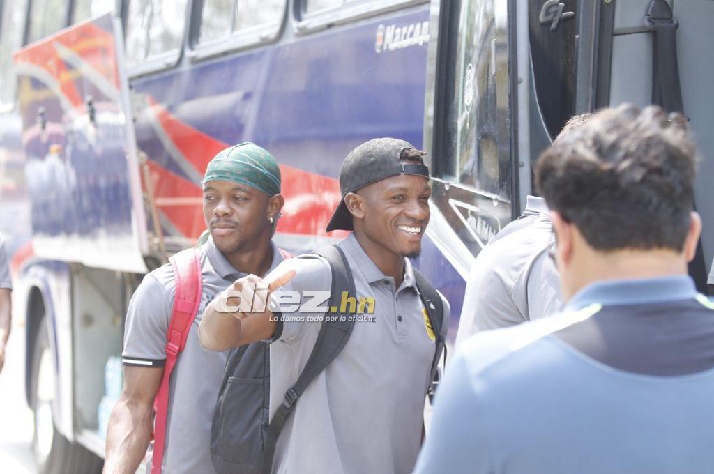 Mucho optimismo y con una duda: Así fue la salida de Real España rumbo a Tegucigalpa para enfrentar a Olimpia
