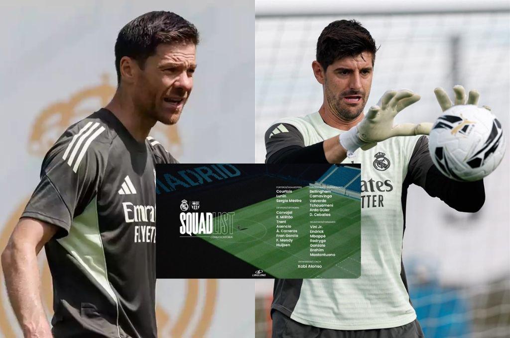 Xabi Alonso quiere bajar de las nubes al Barcelona en su primer clásico: esta es la convocatoria del Real Madrid para mañana