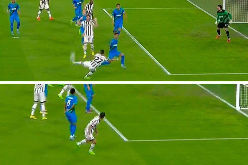 ¡Golazo picado contra el césped! Así fue el tremendo golazo de Di María con la Juventus en el inicio de la Serie A (VIDEO)