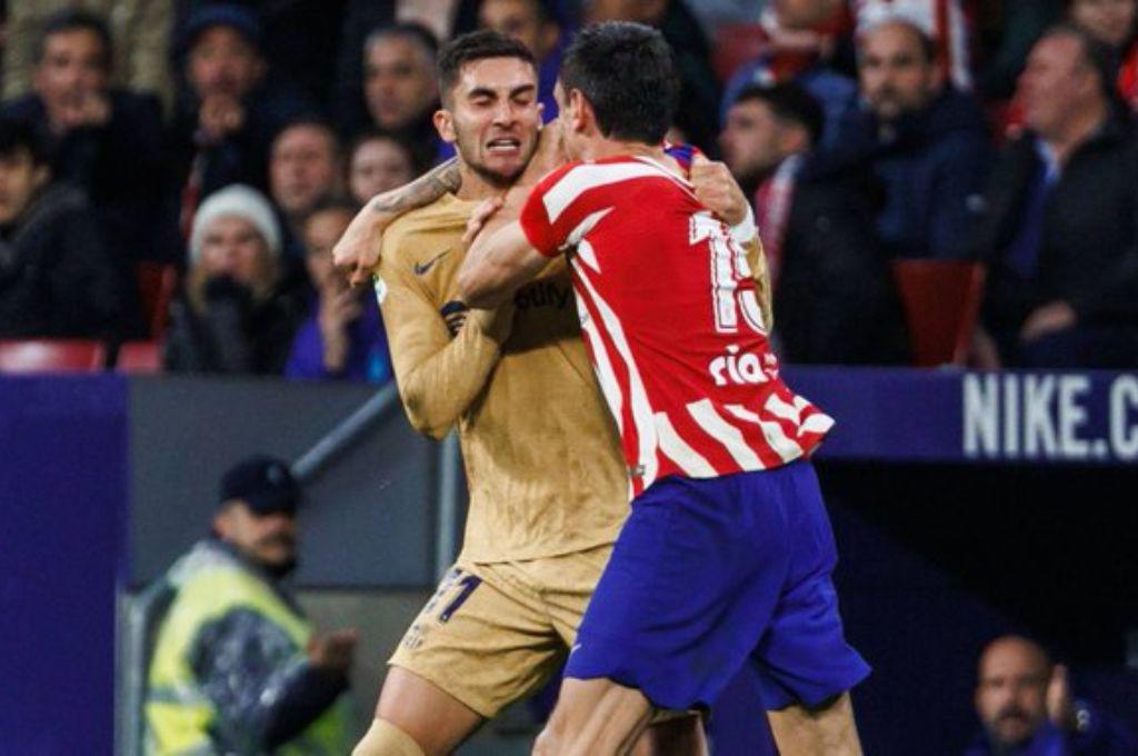 Confirmado: los partidos de la Liga Española que se perderán Savic y Ferran Torres por su pelea en el Atlético-Barça